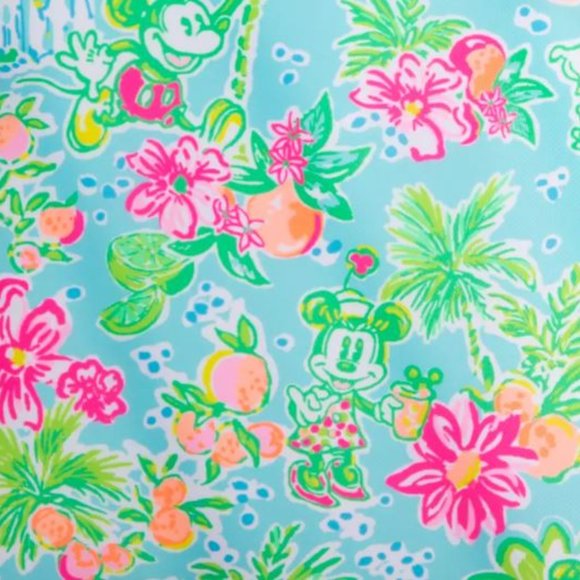 Lilly Pulitzer Disney Mickey and Minnie Mouse Backpack NWT - Picture 3 of 10